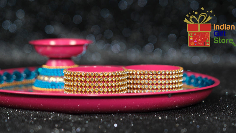 Elegant celebration tray with decorative bowls