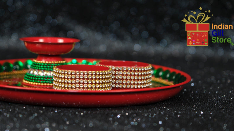 Elegant celebration tray with decorative bowls