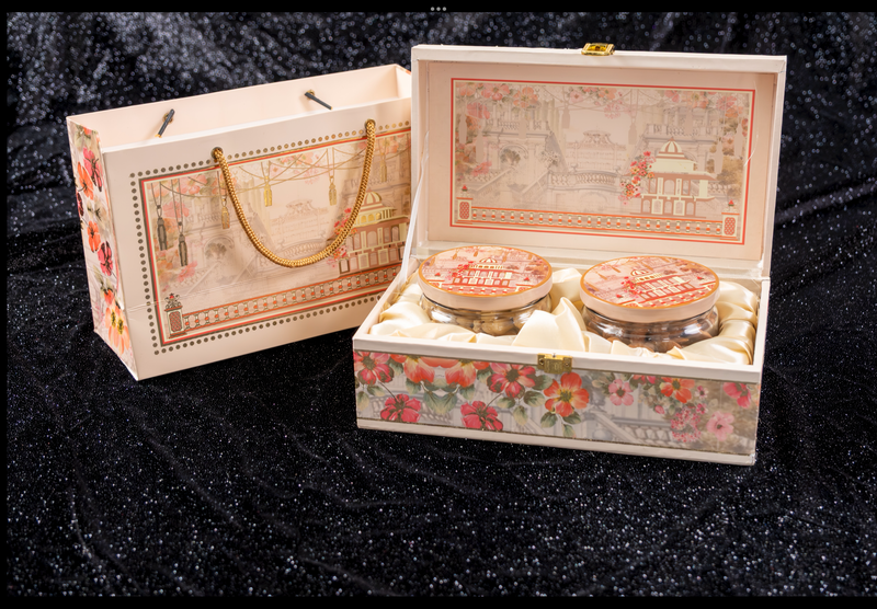 Blush Floral Jar Duo