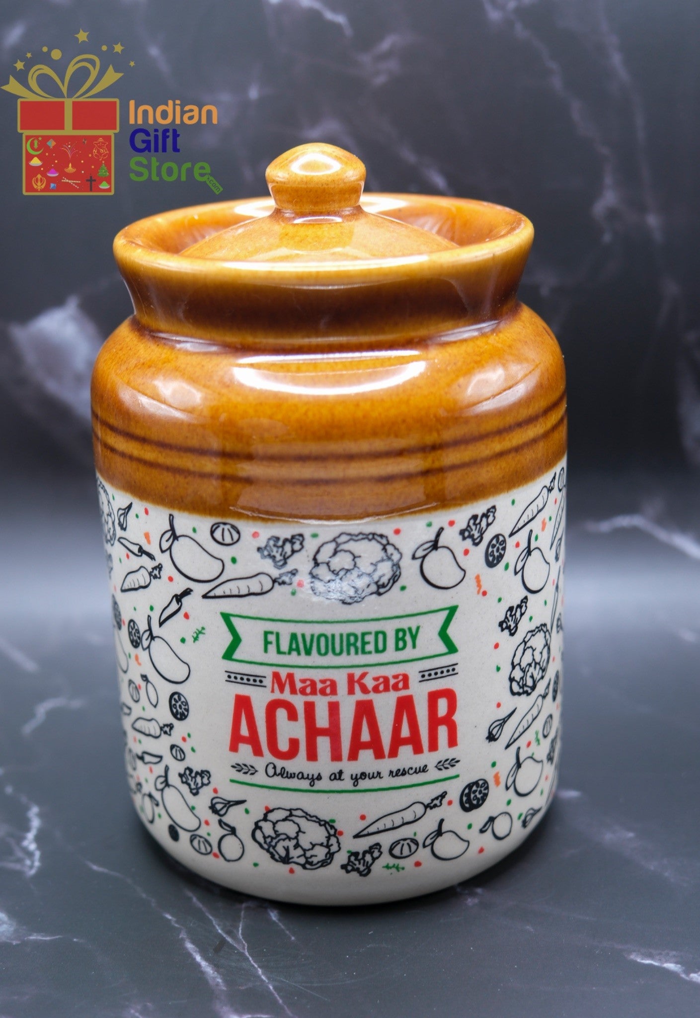 Signature “Maa ka Achaar” keepsake jar