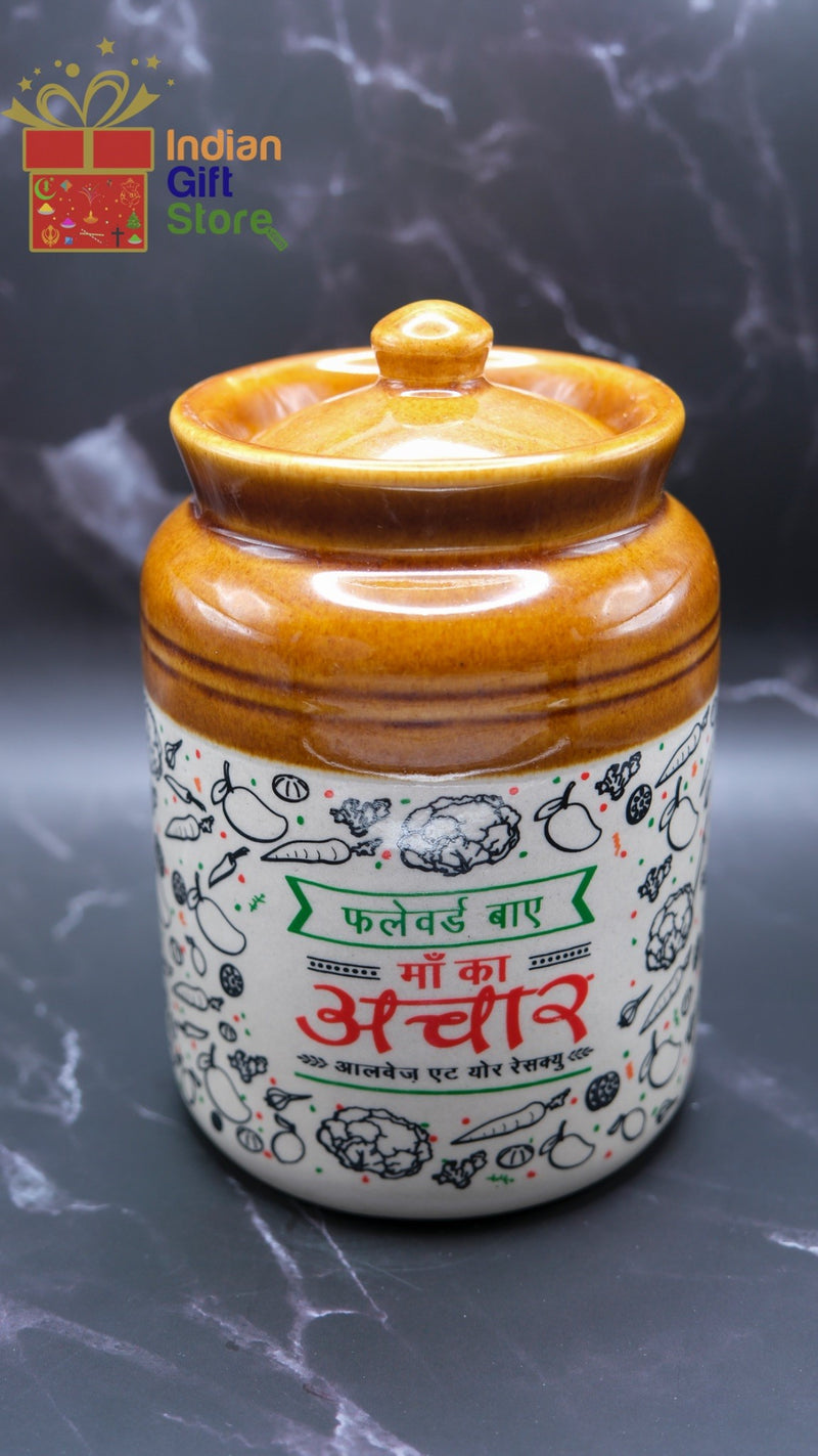 Signature “Maa ka Achaar” keepsake jar