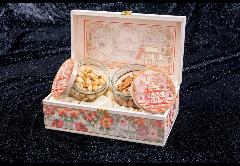 Blush Floral Jar Duo